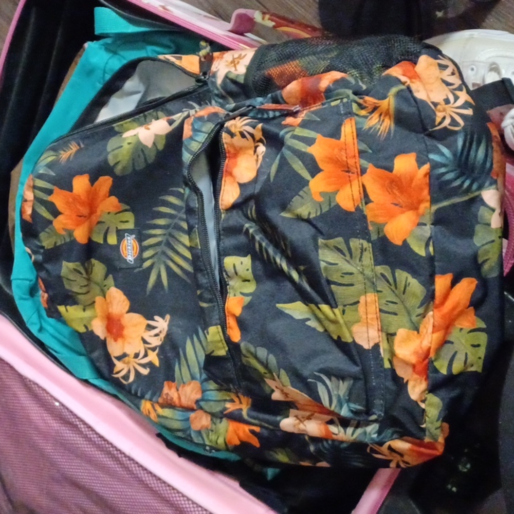 Dickies full size backpack floral